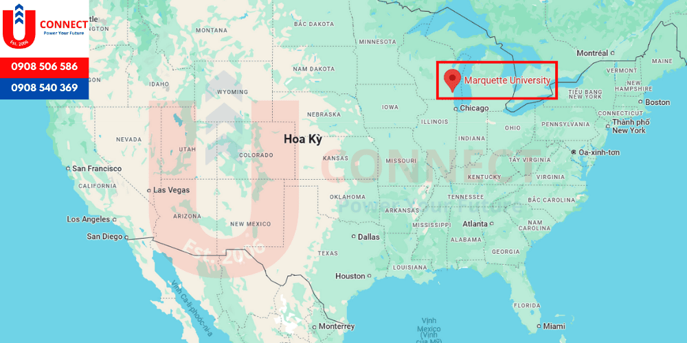 Đại học Marquette, bang Wisconsin, Mỹ